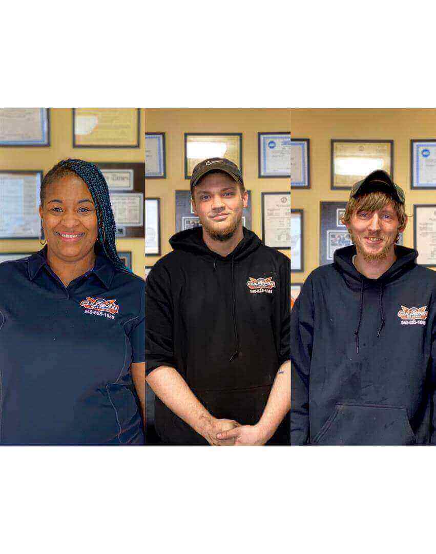 Members of our team at Culpeper Tire and Auto Repair